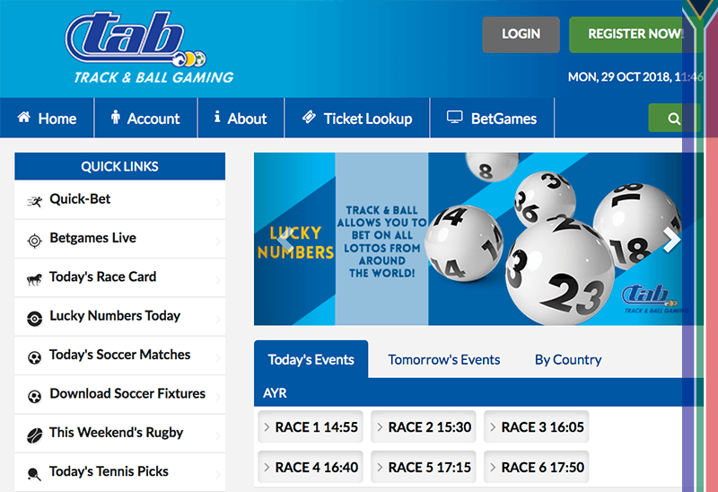 Trackandball site